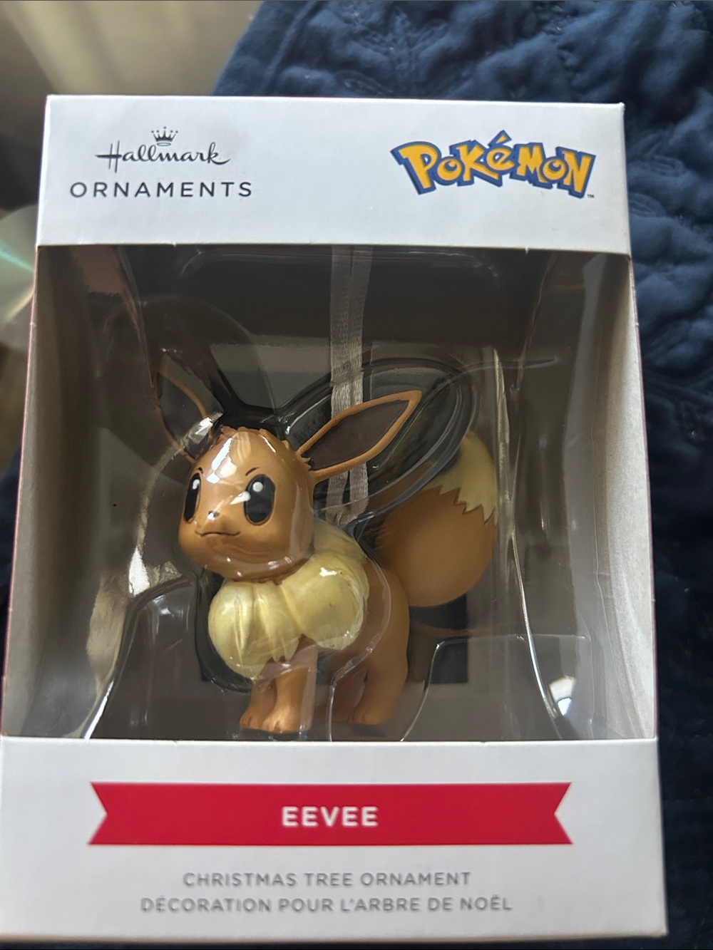 Hallmark Pokémon Eevee Ornament in Brown and Cream